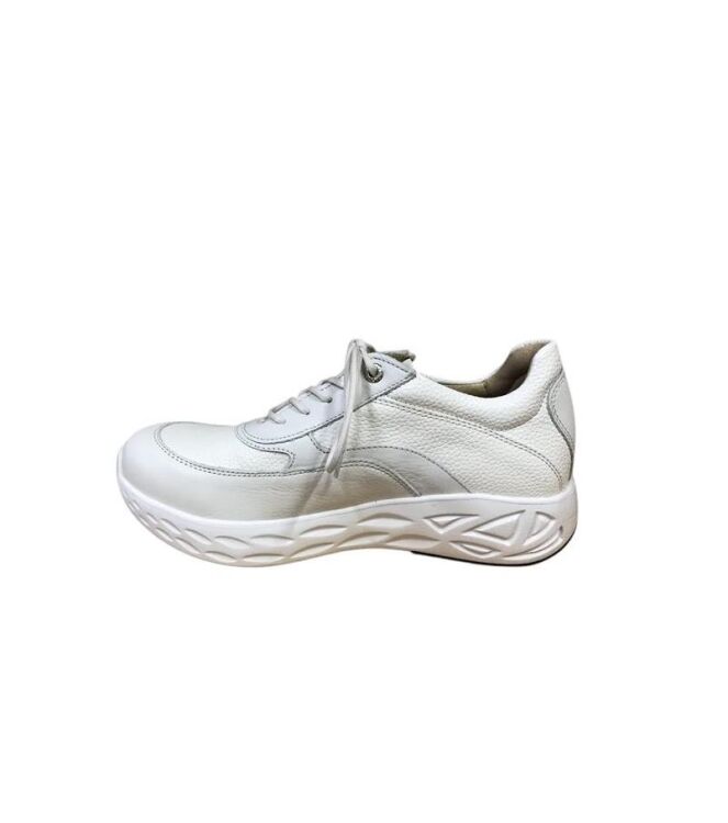 Wolky Vitality S2F stretch & Leather white  Wolky 0570390-111, sneakers / veterschoenen Direct leverbaar uit de webshop