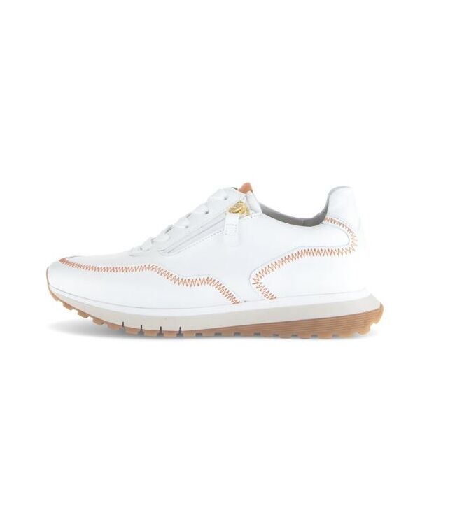 Gabor 66.379-55 weiss  Gabor 66.379-55, sneakers / veterschoenen Direct leverbaar uit de webshop
