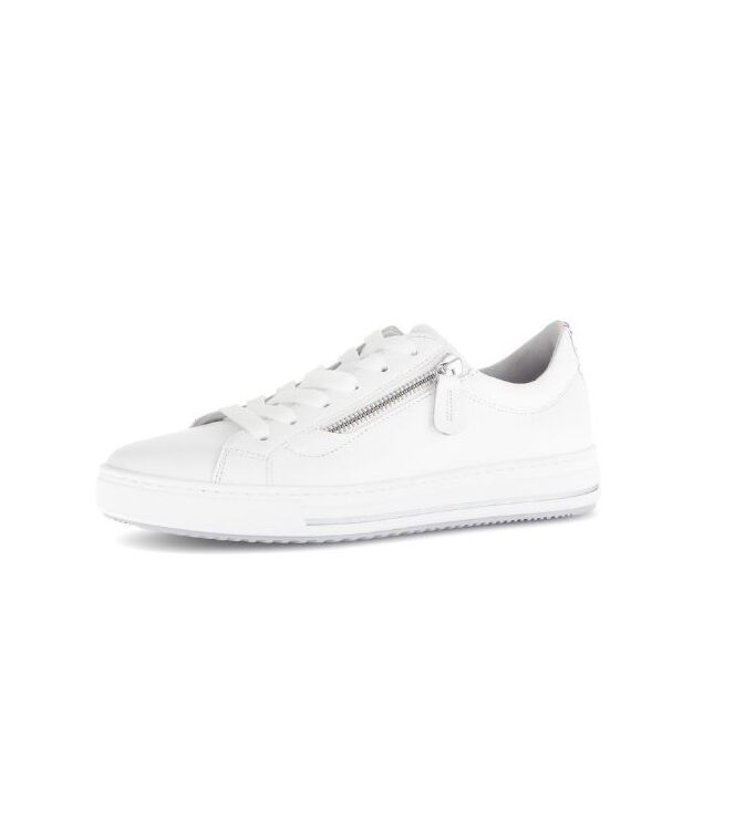 Gabor 66.518-50 weiss  Gabor 66.518-50, sneakers / veterschoenen Direct leverbaar uit de webshop