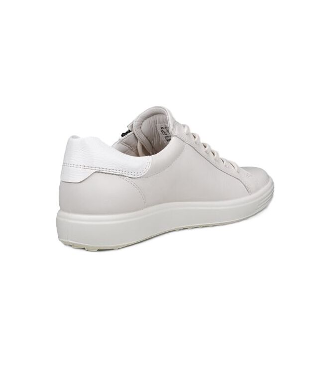 ECCO Soft 7 white ECCO 49055350696, sneakers / veterschoenen Direct leverbaar uit de webshop