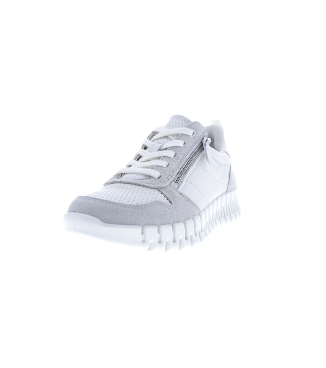ECCO Gruuv W dual fit shadow white ECCO 21835361534, sneakers / veterschoenen Direct leverbaar uit de webshop