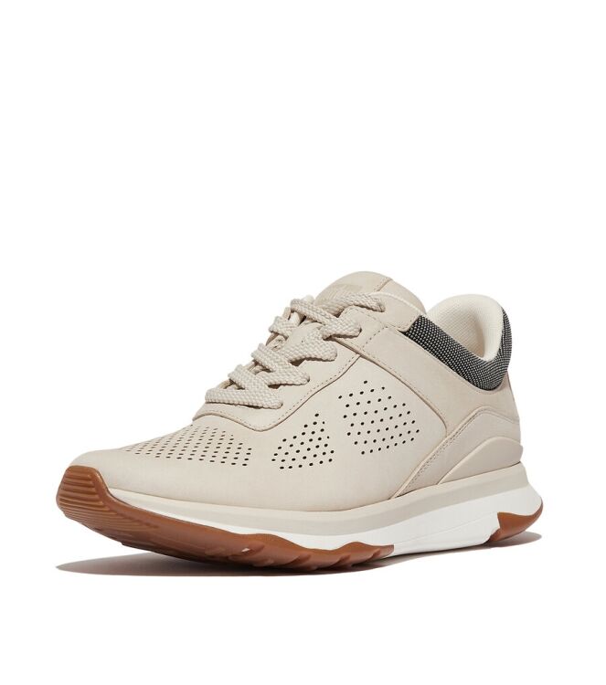 FitFlop Vitamin FFX - Nubuck/Cream cream FitFlop IC9-477, sneakers / veterschoenen Direct leverbaar uit de webshop