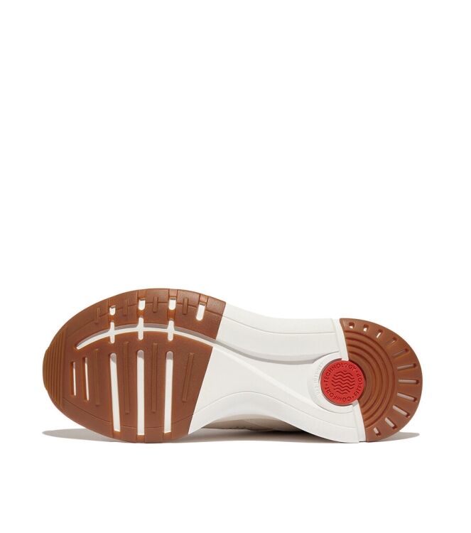 FitFlop Vitamin FFX - Nubuck/Cream cream FitFlop IC9-477, sneakers / veterschoenen Direct leverbaar uit de webshop