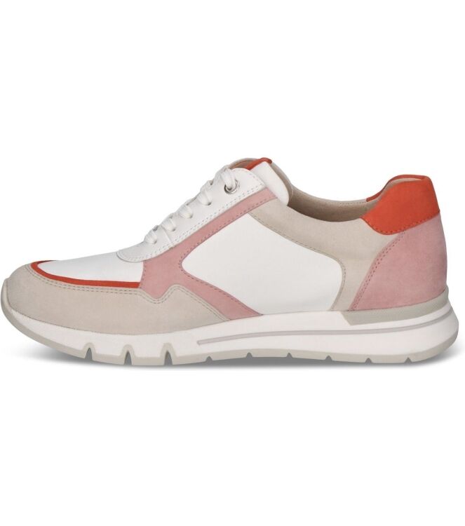 Caprice 9-23724-44-197 white combo Caprice 9-23724-44-197, sneakers / veterschoenen Direct leverbaar uit de webshop