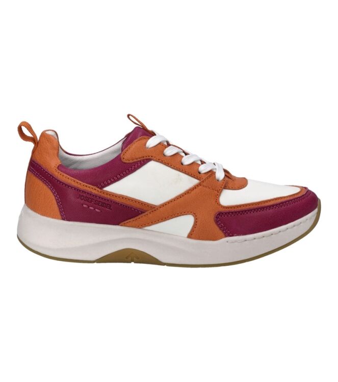 Josef Seibel Elli 09 IgoDynamic magenta-multi  Josef Seibel 96209.235.589, sneakers / veterschoenen Direct leverbaar uit de webshop