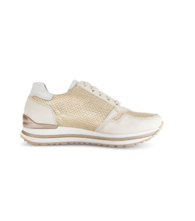 Gabor 66.528-63 latte  Gabor 66.528-63, sneakers / veterschoenen Direct leverbaar uit de webshop