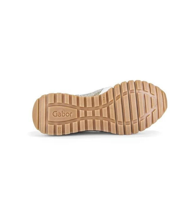Gabor 86.378-62 weiss/silber Gabor 86.378-62, sneakers / veterschoenen Direct leverbaar uit de webshop