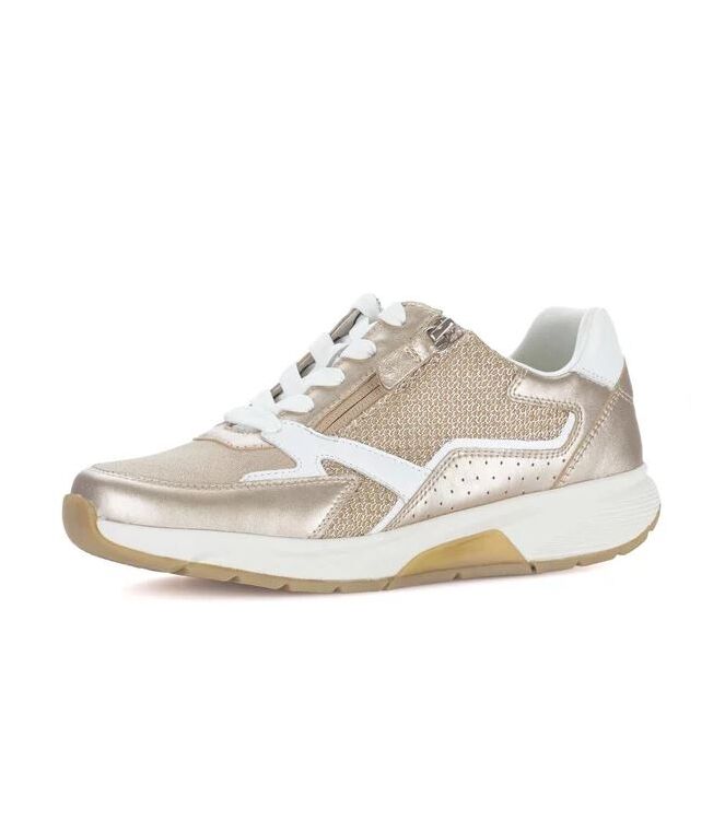 Gabor Rollingsoft 86.878-42 oasi/puder/white Gabor Rollingsoft 86.878-42, sneakers / veterschoenen Direct leverbaar uit de webshop