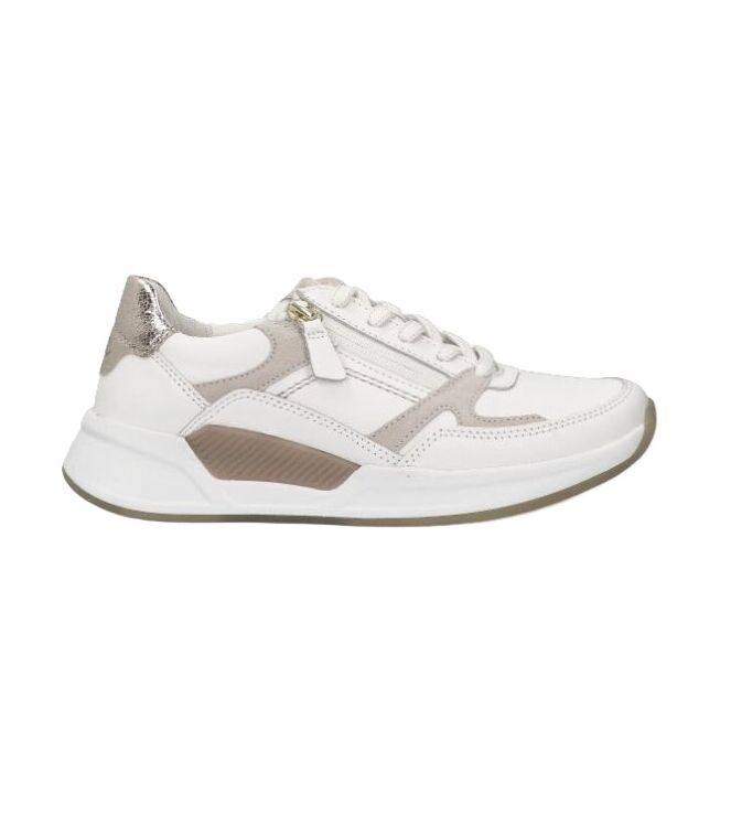 Gabor Rollingsoft 86.958-52 weiss/oasi/platino Gabor Rollingsoft 86.958-52, sneakers / veterschoenen Direct leverbaar uit de webshop