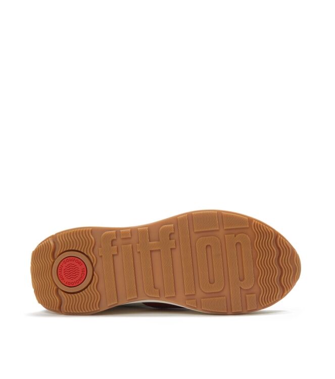 FitFlop F-Mode Flow Sneaker urban white - berry FitFlop HX7-D66, sneakers / veterschoenen Direct leverbaar uit de webshop
