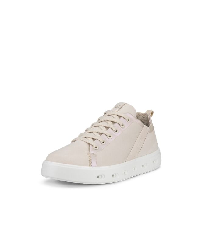 ECCO street 720 W dual fit limestone  ECCO 20975359113, sneakers / veterschoenen Direct leverbaar uit de webshop