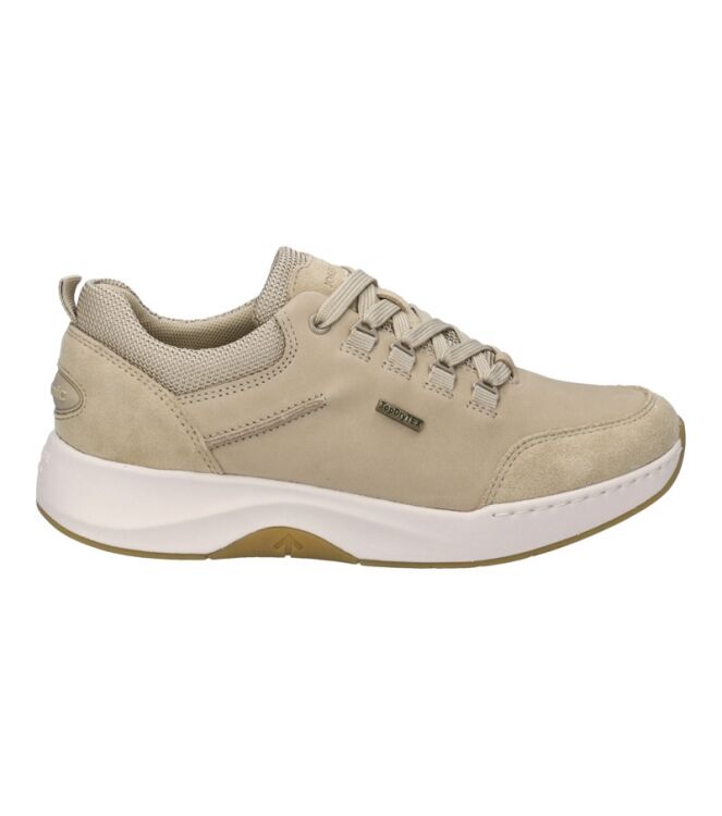 Josef Seibel Elli 50 TopDryTex beige  Josef Seibel 96250.TE918.200, sneakers / veterschoenen Direct leverbaar uit de webshop
