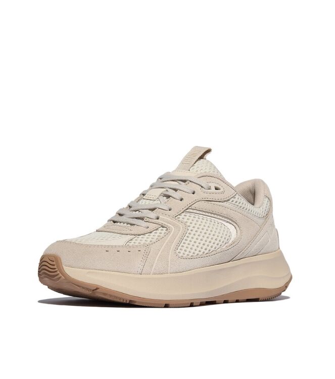FitFlop F-Mode Flow stone beige  FitFlop IV7-C69, sneakers / veterschoenen Direct leverbaar uit de webshop