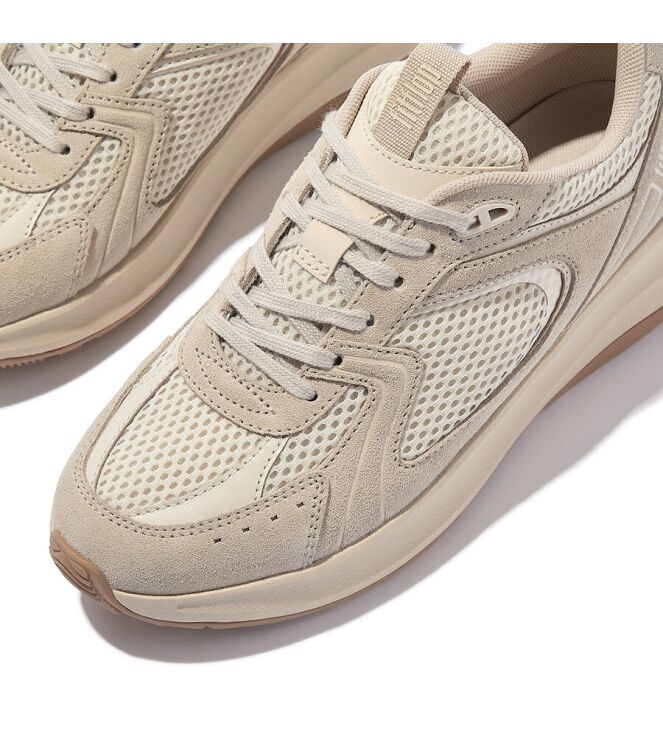 FitFlop F-Mode Flow stone beige  FitFlop IV7-C69, sneakers / veterschoenen Direct leverbaar uit de webshop