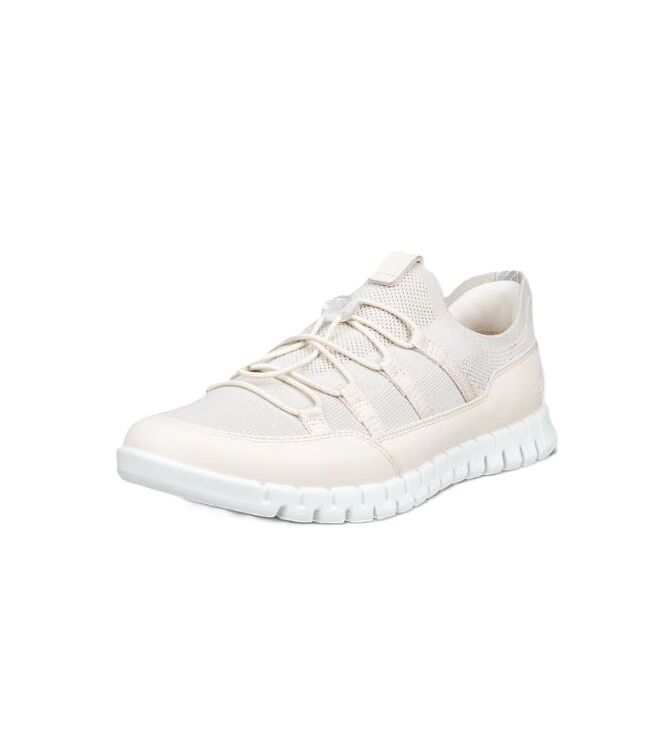 ECCO Gruuv Lite W limestone ECCO 24630361403, sneakers / veterschoenen Direct leverbaar uit de webshop