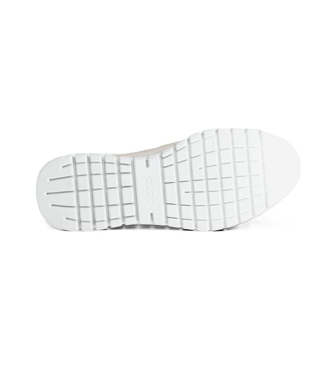 ECCO Gruuv Lite W limestone ECCO 24630361403, sneakers / veterschoenen Direct leverbaar uit de webshop