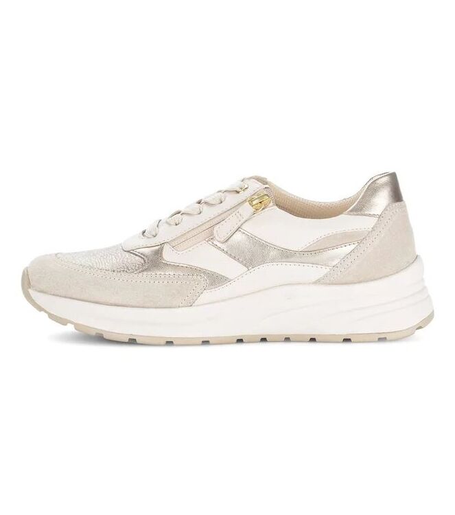 Gabor 86.597-34 oasi/creme/puder Gabor 86.597-34, sneakers / veterschoenen Direct leverbaar uit de webshop
