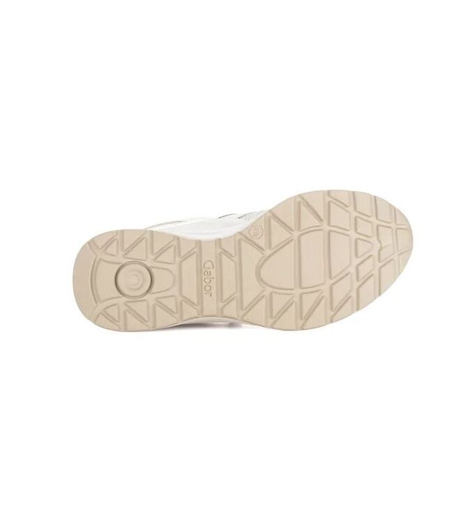 Gabor 86.597-34 oasi/creme/puder Gabor 86.597-34, sneakers / veterschoenen Direct leverbaar uit de webshop