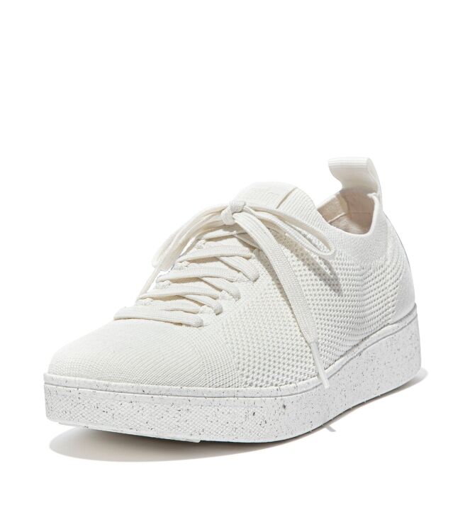 FitFlop Rally E01 Sneaker cream  FitFlop FB6-477, sneakers / veterschoenen Direct leverbaar uit de webshop