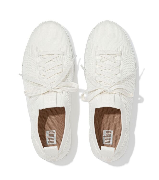 FitFlop Rally E01 Sneaker cream  FitFlop FB6-477, sneakers / veterschoenen Direct leverbaar uit de webshop