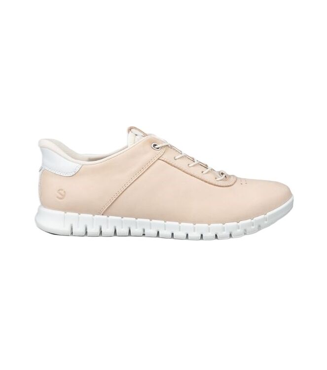 ECCO Gruuv Lite W dual fit nature ECCO 24632361531, sneakers / veterschoenen Direct leverbaar uit de webshop