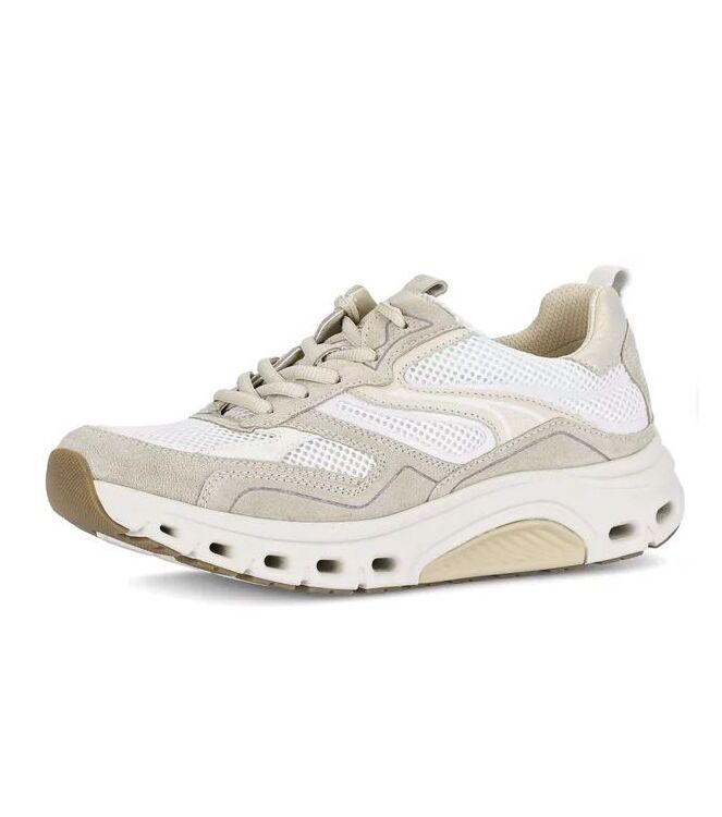 Gabor Rollingsoft 86.986-23 weiss/oasi kombi Gabor Rollingsoft 86.986-23, sneakers / veterschoenen Direct leverbaar uit de webshop