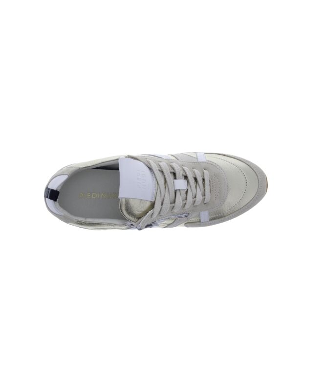 Piedi Nudi Grappa platino combi  Piedi Nudi 2752-03.07PN, sneakers / veterschoenen Direct leverbaar uit de webshop