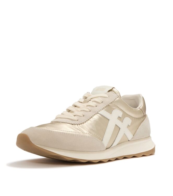 FitFlop Retro-Q platino FitFlop A5Q-675, sneakers / veterschoenen Direct leverbaar uit de webshop
