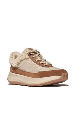 FitFlop F-Mode Flow Shearling-Mix deep tan FitFlop F-Mode Flow Shearling-Mix deep tan