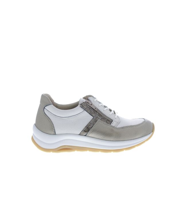 Wolky Comrie Torello offwhite gold  Wolky 0097992-124, sneakers / veterschoenen Direct leverbaar uit de webshop