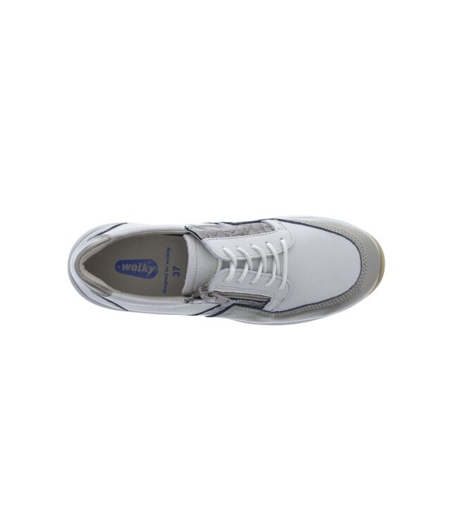 Wolky Comrie Torello offwhite gold  Wolky 0097992-124, sneakers / veterschoenen Direct leverbaar uit de webshop