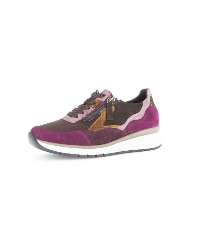 Gabor 56.306-61 brown  Gabor 56.306-61, sneakers / veterschoenen Direct leverbaar uit de webshop