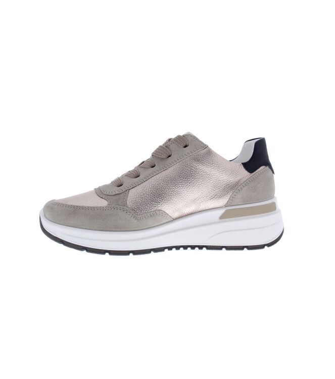 Ara Garda sand  Ara 1257702-98, sneakers / veterschoenen Direct leverbaar uit de webshop