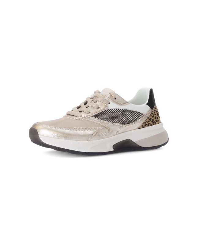 Gabor Rollingsoft 66.846-89 oak Gabor Rollingsoft 66.846-89, sneakers / veterschoenen Direct leverbaar uit de webshop