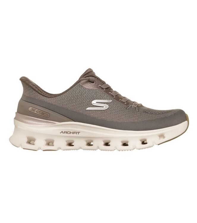 Skechers Arch Fit Glide-Step Pro Slip-Ins chocolate Skechers 150732-CHOC, sneakers / veterschoenen Direct leverbaar uit de webshop
