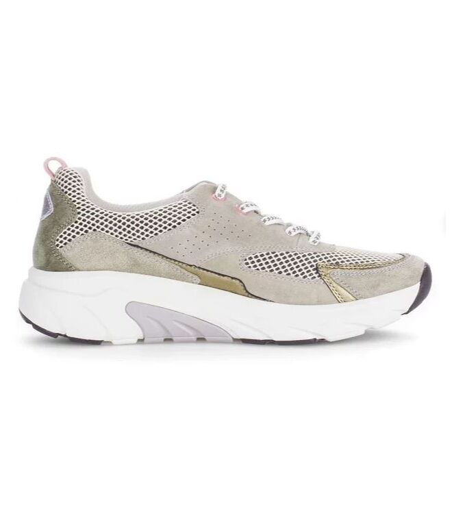 Gabor Rollingsoft 86.935-11 beige/pink Gabor Rollingsoft 86.935-11, sneakers / veterschoenen Direct leverbaar uit de webshop