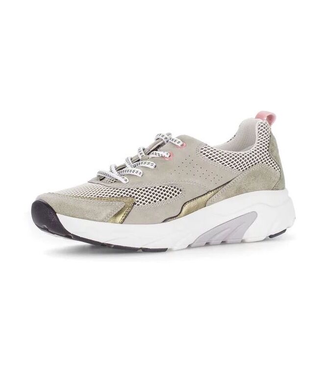 Gabor Rollingsoft 86.935-11 beige/pink Gabor Rollingsoft 86.935-11, sneakers / veterschoenen Direct leverbaar uit de webshop