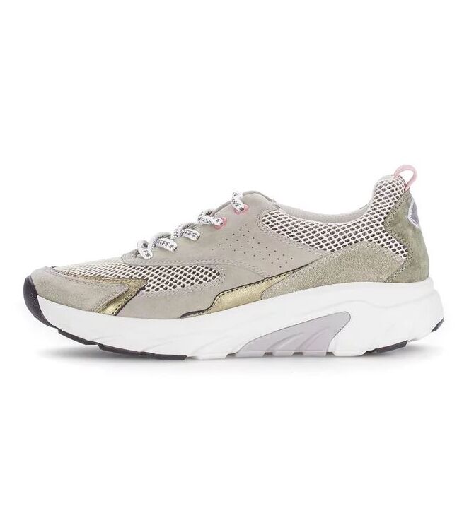Gabor Rollingsoft 86.935-11 beige/pink Gabor Rollingsoft 86.935-11, sneakers / veterschoenen Direct leverbaar uit de webshop