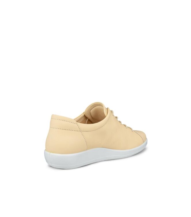 ECCO Soft 2.0 straw  ECCO 20658301710, sneakers / veterschoenen Direct leverbaar uit de webshop
