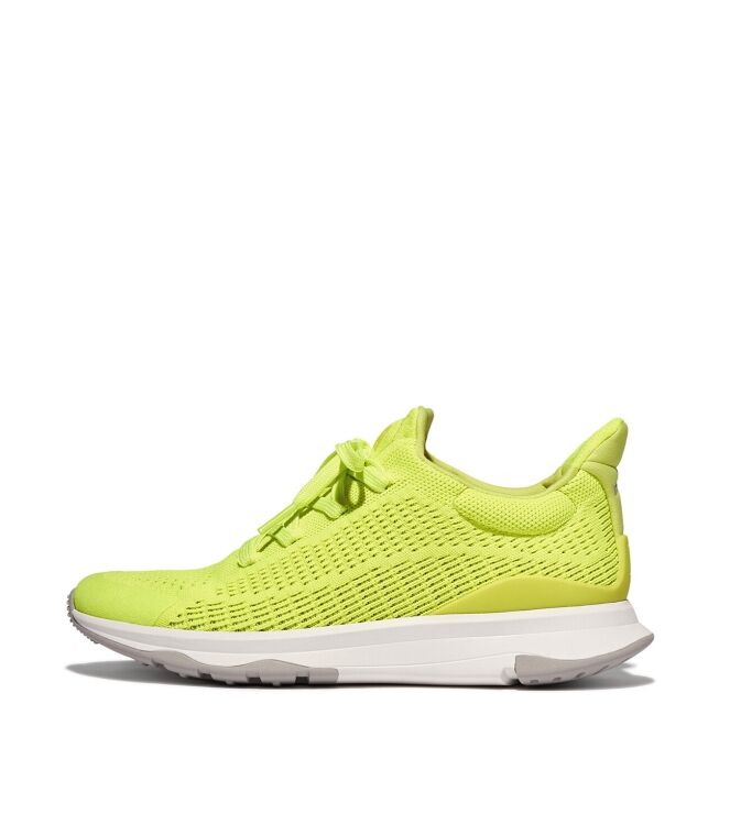 FitFlop Vitamin Ffx Knit Sports Sneakers electric yellow  FitFlop FS2-A26, sneakers / veterschoenen Direct leverbaar uit de webshop