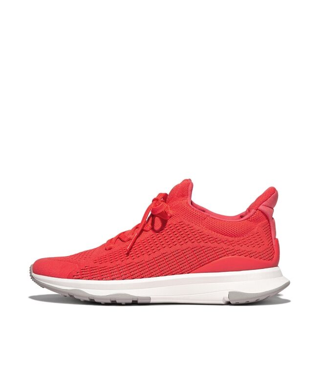 FitFlop Vitamin Ffx Knit Sports Sneakers neon orange  FitFlop FS2-694, sneakers / veterschoenen Direct leverbaar uit de webshop