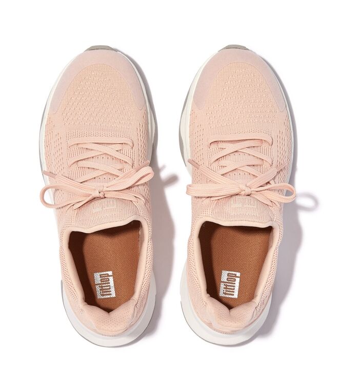 FitFlop Vitamin Ffx Knit Sports Sneakers Dual Fit rose  FitFlop GB7-A42, sneakers / veterschoenen Direct leverbaar uit de webshop