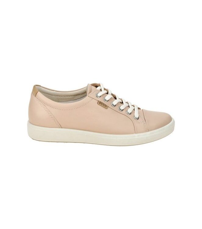 ECCO Soft 7 W rose dust  ECCO 43000301118, sneakers / veterschoenen Direct leverbaar uit de webshop