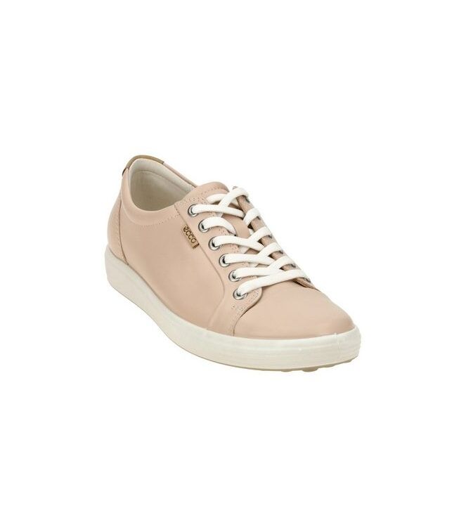 ECCO Soft 7 W rose dust  ECCO 43000301118, sneakers / veterschoenen Direct leverbaar uit de webshop