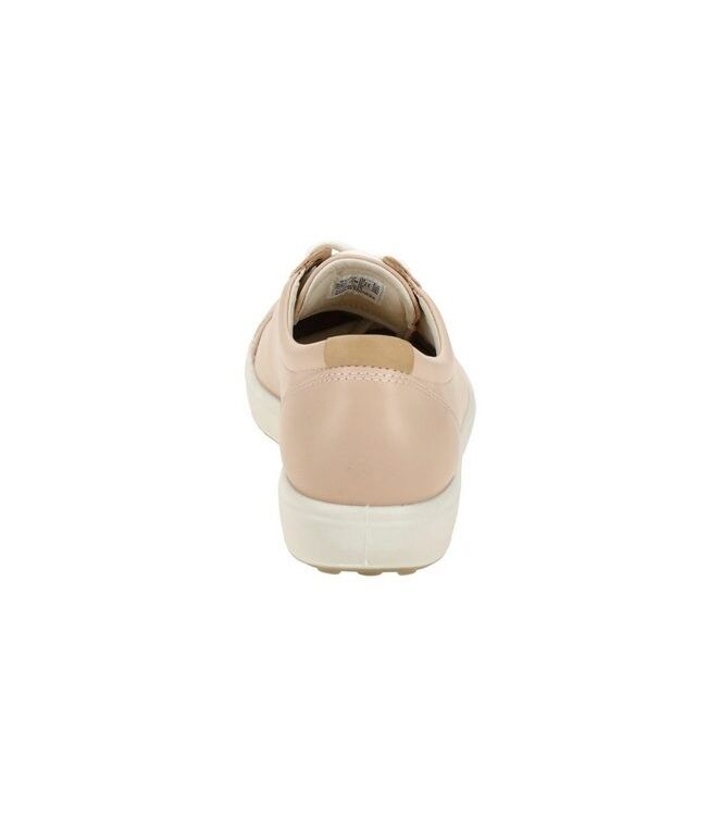 ECCO Soft 7 W rose dust  ECCO 43000301118, sneakers / veterschoenen Direct leverbaar uit de webshop