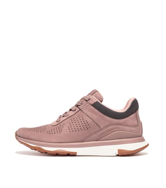 FitFlop Vitamin FFX - Nubuck/Dusky Pink dusky pink FitFlop IC9-535, sneakers / veterschoenen Direct leverbaar uit de webshop