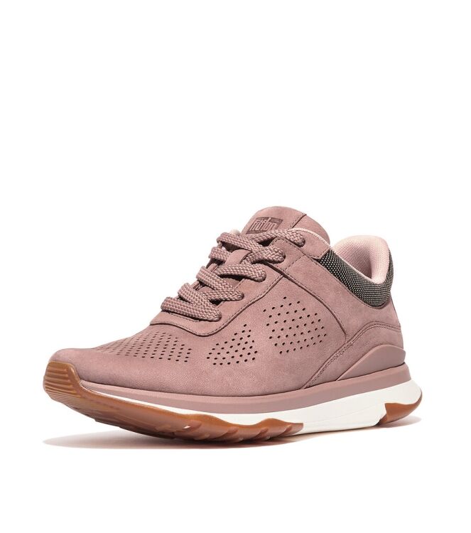 FitFlop Vitamin FFX - Nubuck/Dusky Pink dusky pink FitFlop IC9-535, sneakers / veterschoenen Direct leverbaar uit de webshop