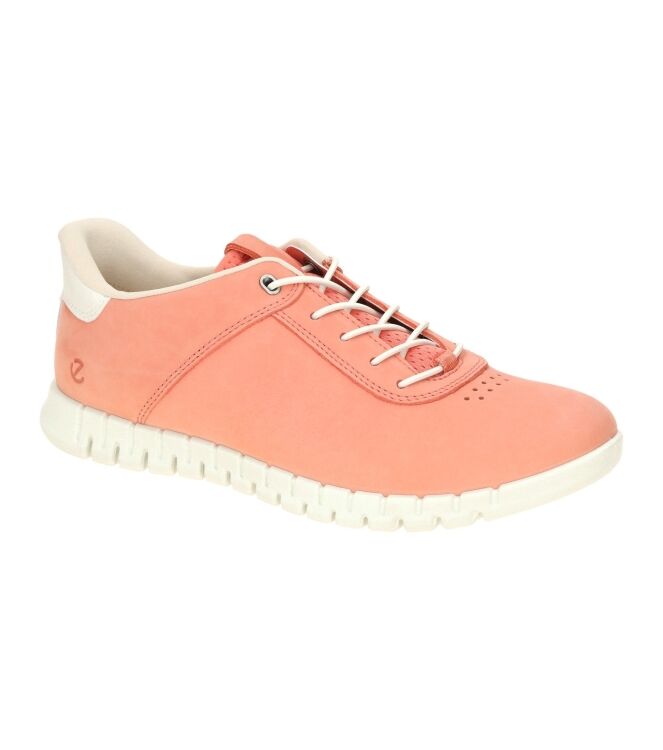 ECCO Gruuv Lite W burnt coral ECCO 24632361530, sneakers / veterschoenen Direct leverbaar uit de webshop