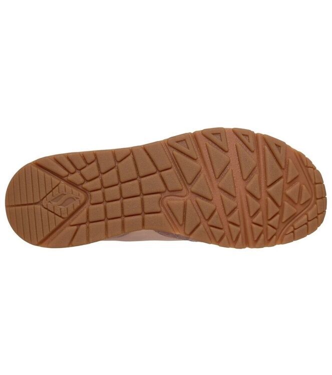 Skechers Uno roze Skechers 177856-ROS, sneakers / veterschoenen Direct leverbaar uit de webshop