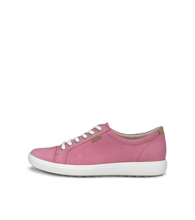 ECCO Soft 7 W bubblegum  ECCO 43000302399, sneakers / veterschoenen Direct leverbaar uit de webshop